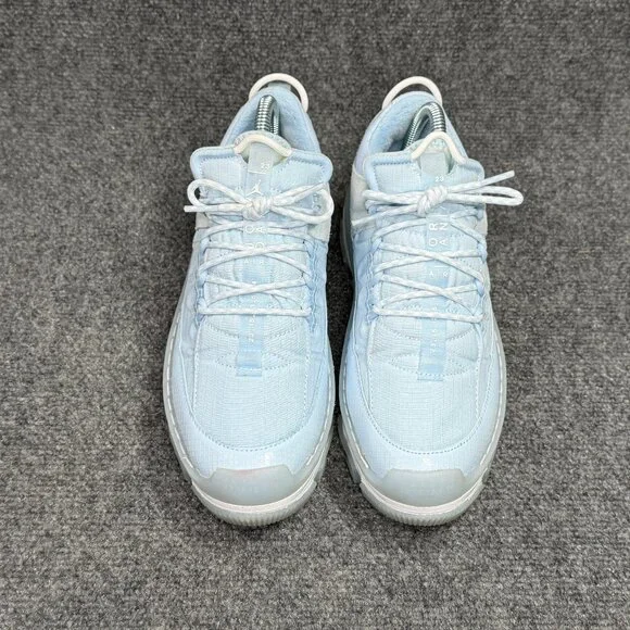 Jordan Air Mae Shoes Women's 6.5 Celestine Blue Athletic Platform Mid Sneakers - Picture 3 of 11